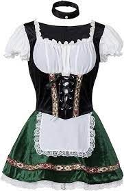 DirndlPop Grün Mina Dirndl  Bayern Kostüme für das Bierfest