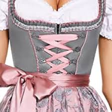 DirndlPop grau Melanie Dirndl  Bayern Kostüme für das Bierfest