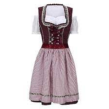 DirndlPop Rot Melanie Dirndl  Bayern Kostüme für das Bierfest