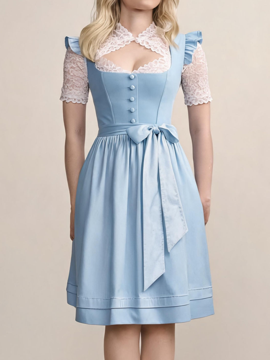 Dirndl Blau Maya