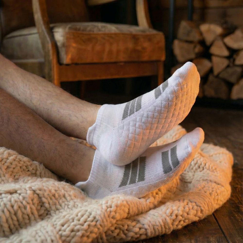 🔥 Premium Orthopedic Sneaker Socks – Cushioned Support for All-Day Comfort