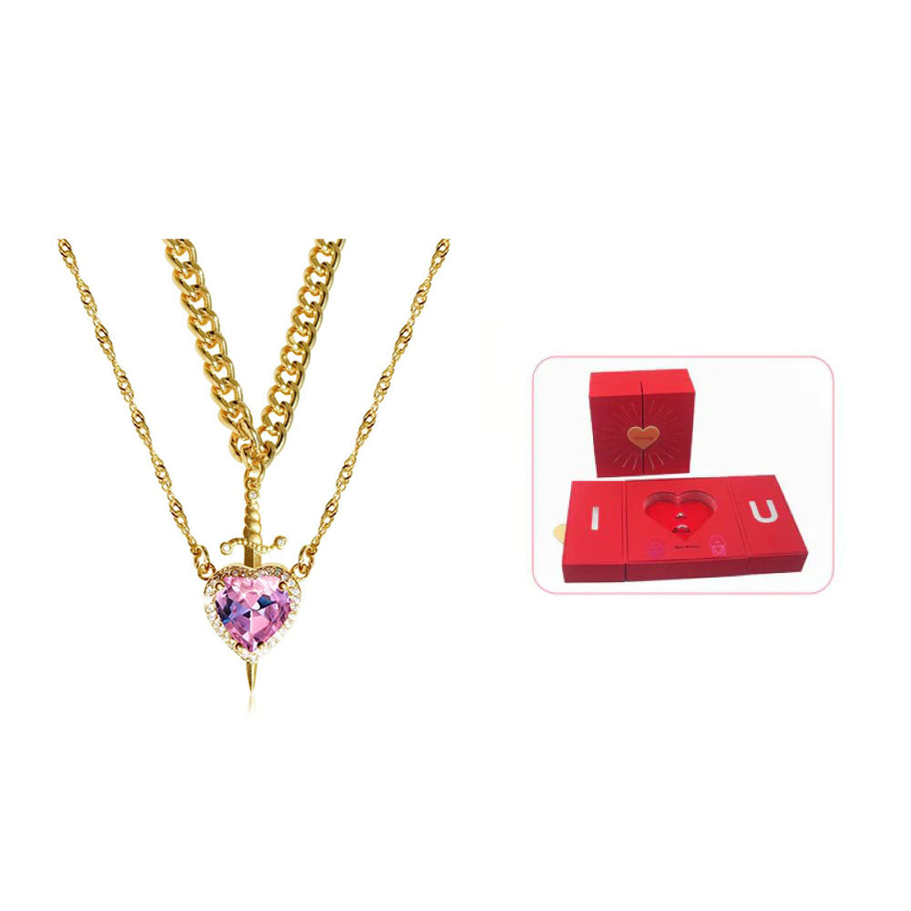 Heart & Sword Matching Necklace – A Symbol of Love & Courage