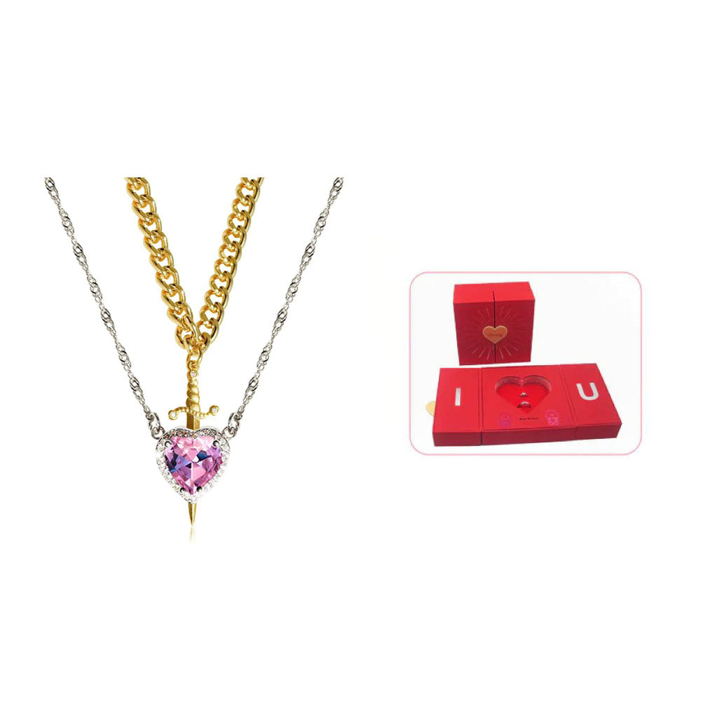 Heart & Sword Matching Necklace – A Symbol of Love & Courage