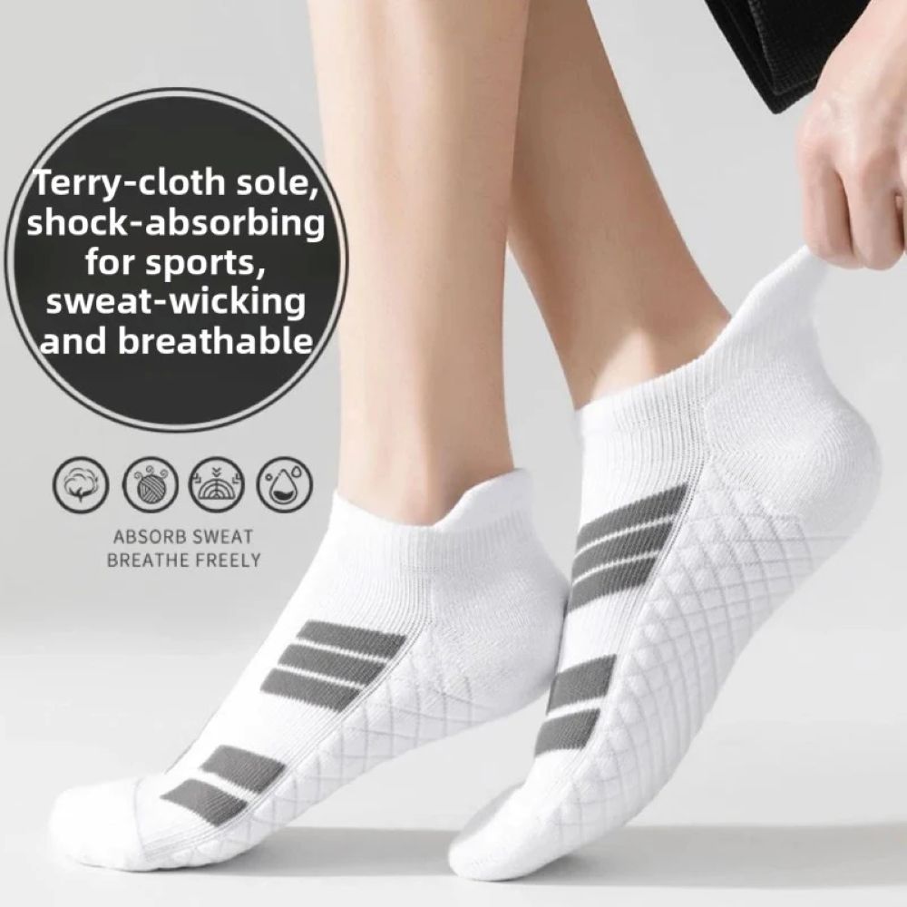 🔥 Premium Orthopedic Sneaker Socks – Cushioned Support for All-Day Comfort