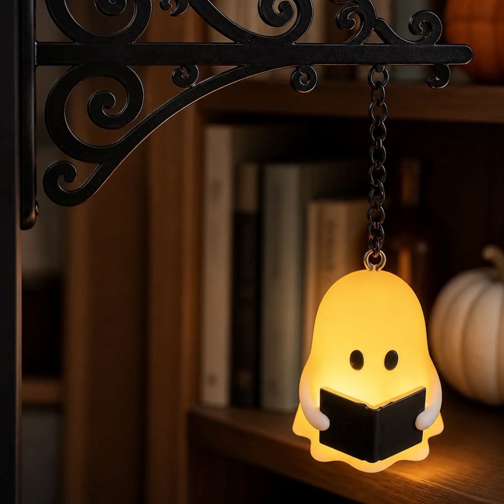 Magical Bookshelf Lantern Light – Cozy Book Lover Gift
