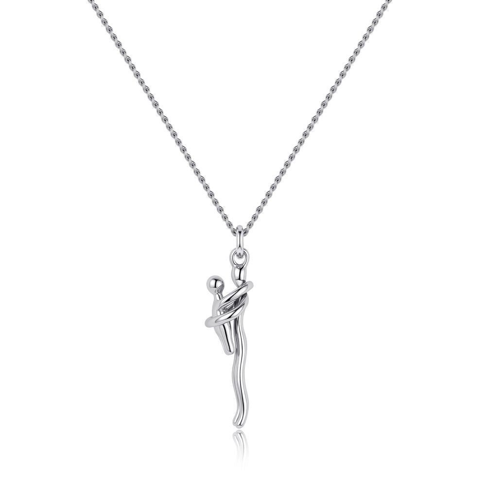 Mother & Child Hug Necklace – A Symbol of Forever Love