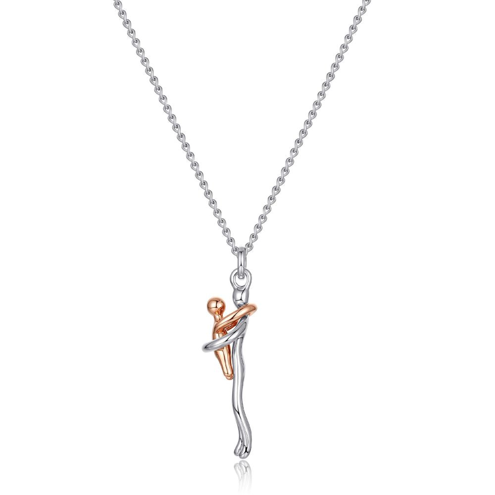 Mother & Child Hug Necklace – A Symbol of Forever Love