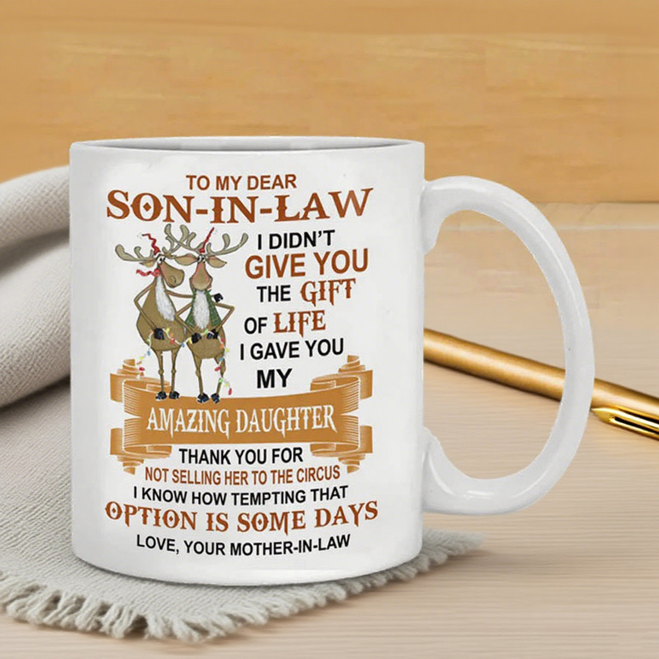 I Gave You My Amazing Daughter - Best Gift For Son-In-Law Mugs