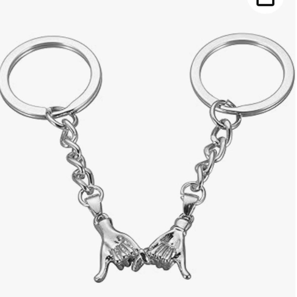 Pinky Promise Matching Keychains – A Little Promise to Keep