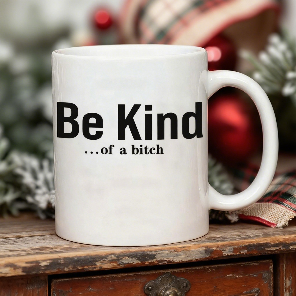 Be Kind...Of A Bi♥ch Mantra Mug