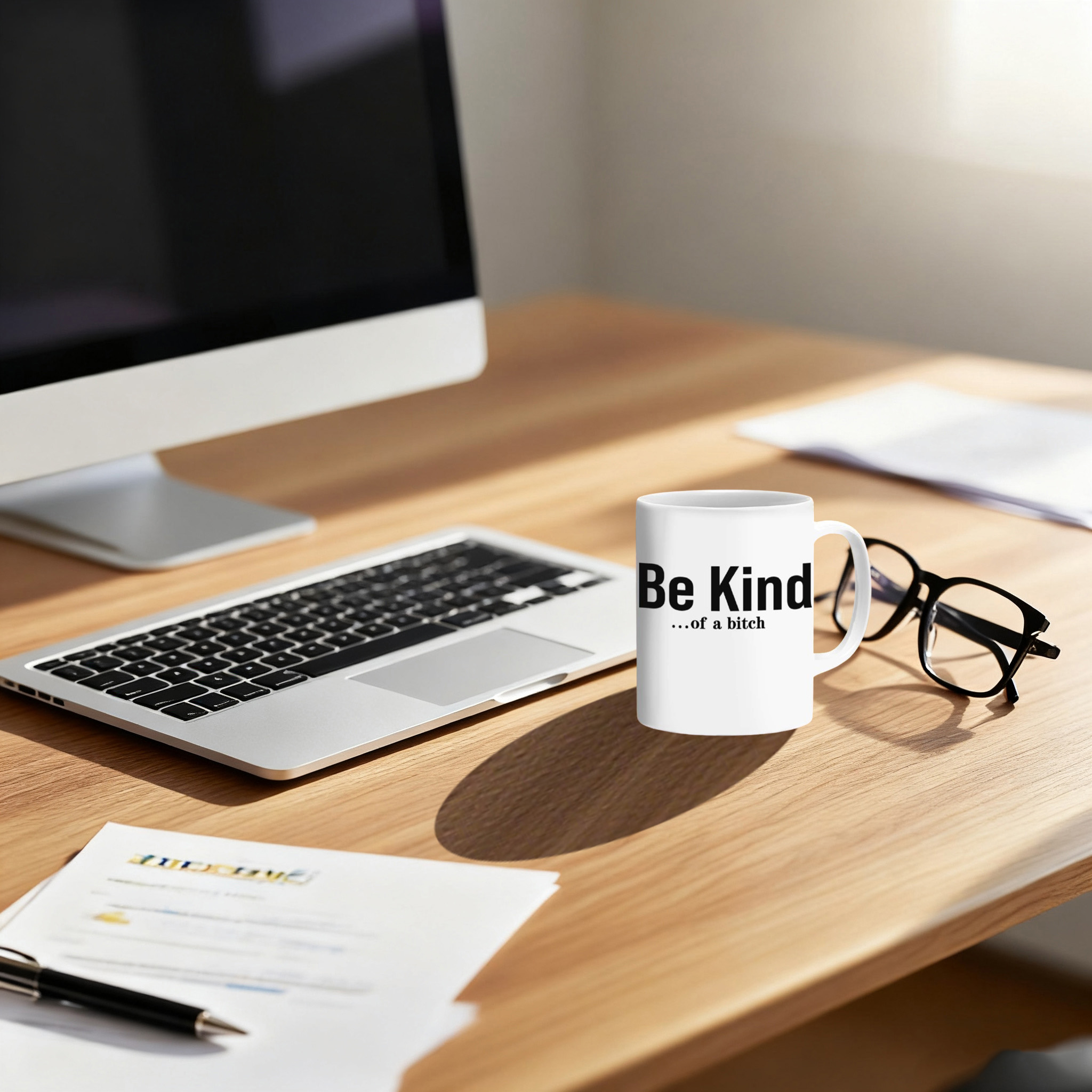 Be Kind...Of A Bi♥ch Mantra Mug