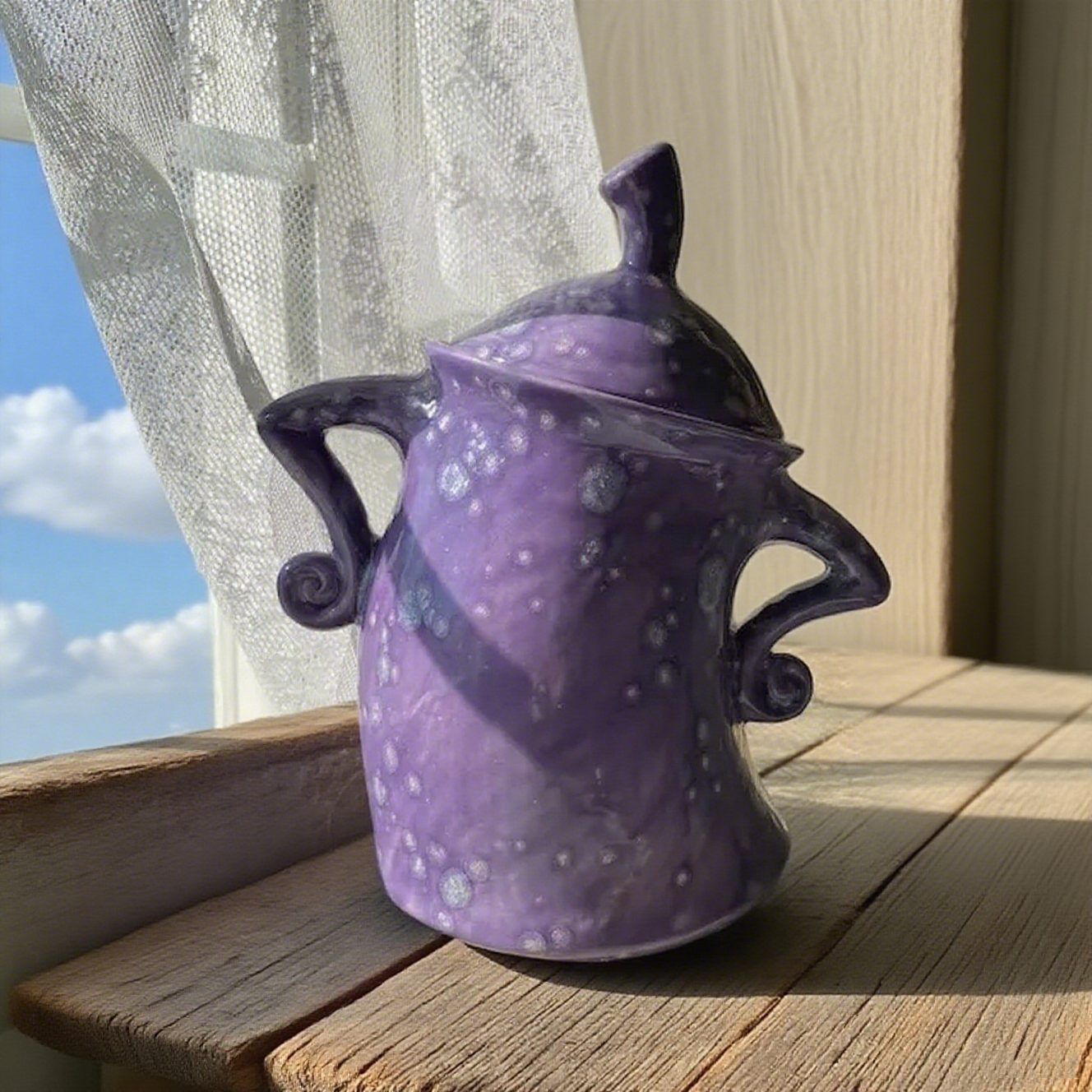 Handmade Canister With Attitude