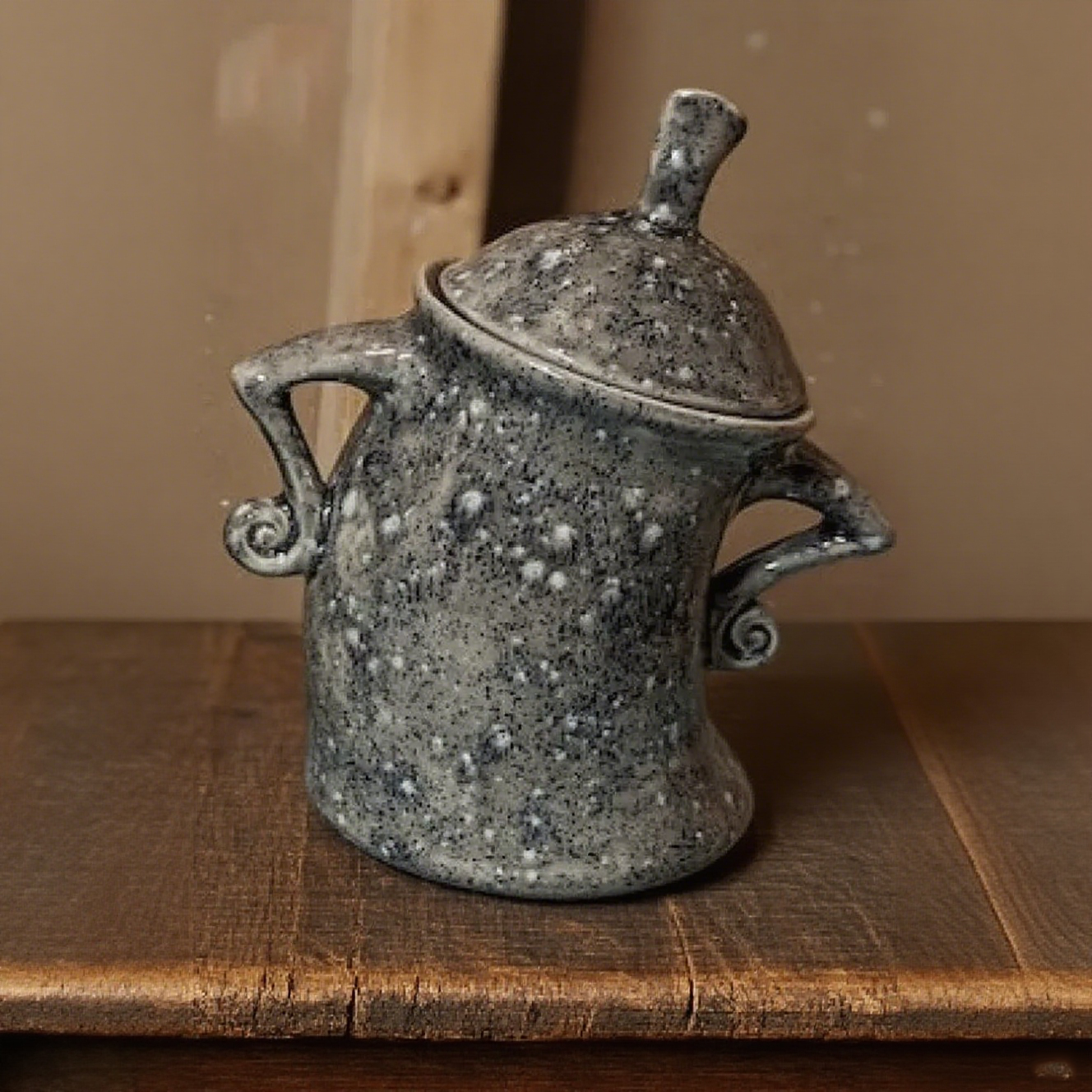 Handmade Canister With Attitude