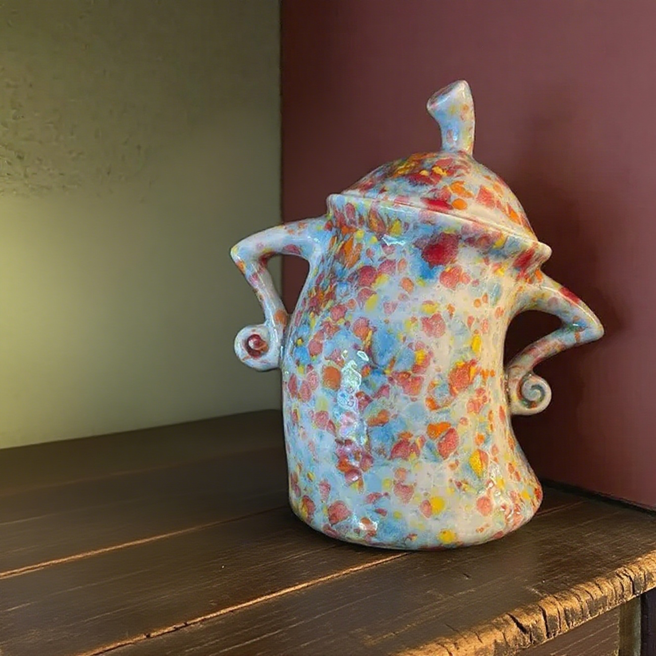 Handmade Canister With Attitude