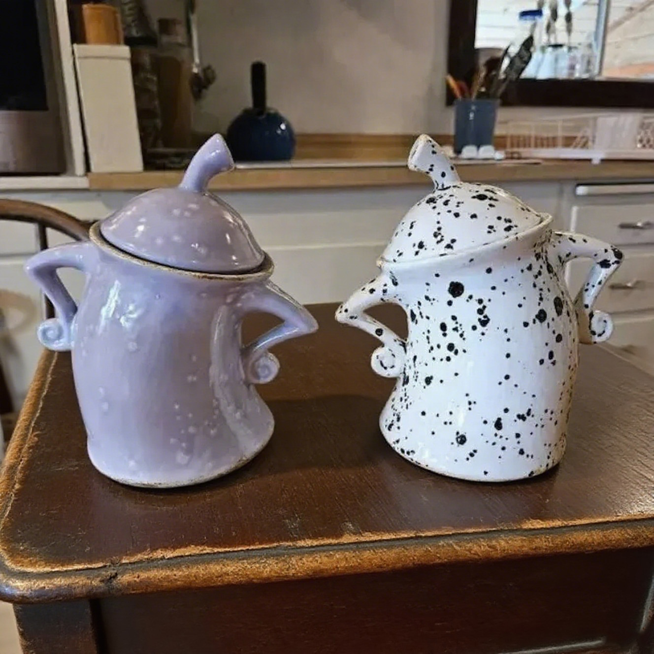 Handmade Canister With Attitude