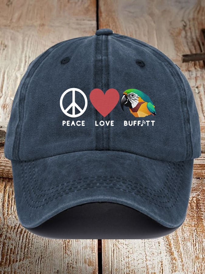 Unisex Jimmy Buffett Day Design Print Hat