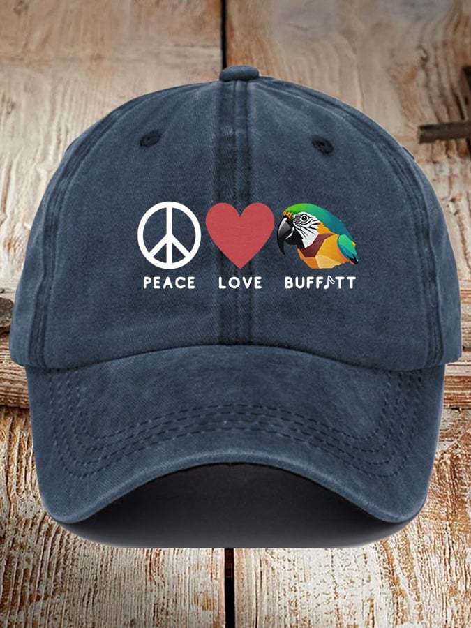 Unisex Jimmy Buffett Day Design Print Hat