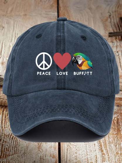 Unisex Jimmy Buffett Day Design Print Hat