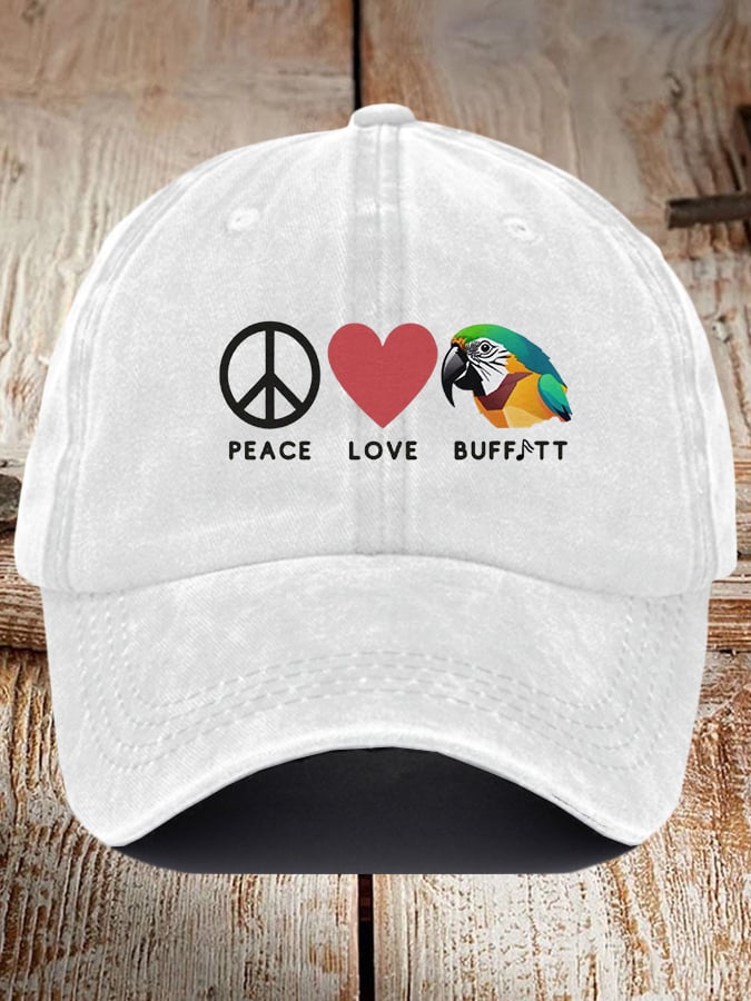 Unisex Jimmy Buffett Day Design Print Hat