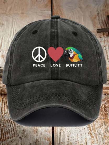 Unisex Jimmy Buffett Day Design Print Hat