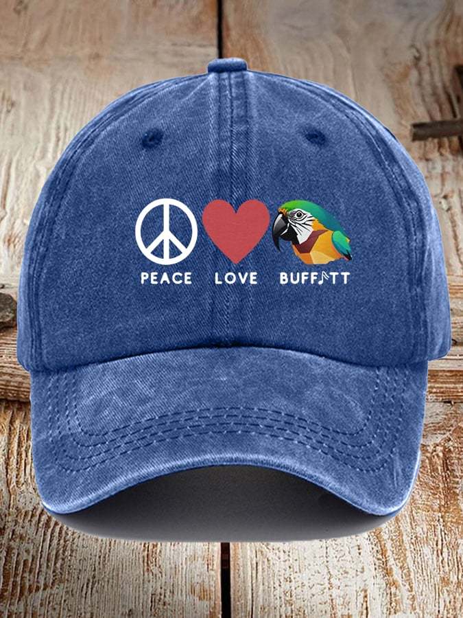Unisex Jimmy Buffett Day Design Print Hat