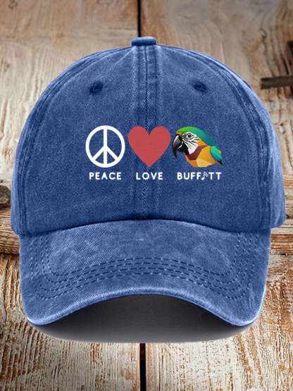 Unisex Jimmy Buffett Day Design Print Hat
