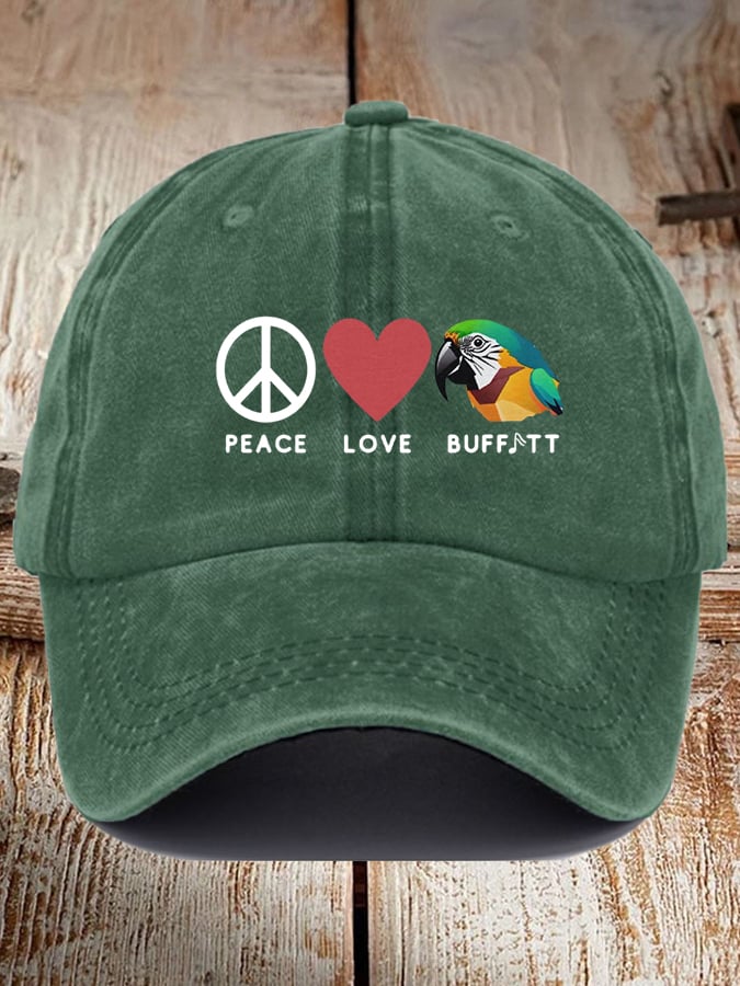 Unisex Jimmy Buffett Day Design Print Hat