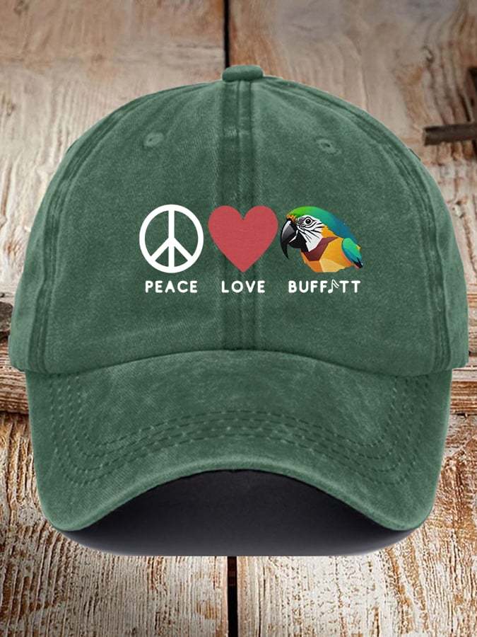 Unisex Jimmy Buffett Day Design Print Hat