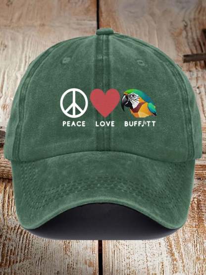 Unisex Jimmy Buffett Day Design Print Hat