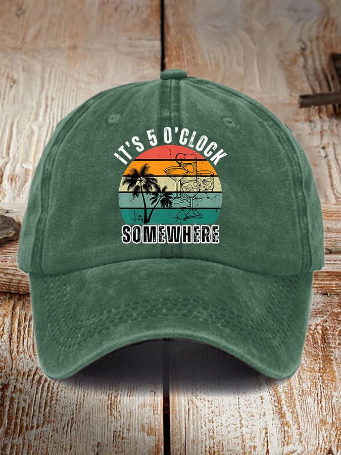 Unisex Jimmy Buffett Day Design Print Hat