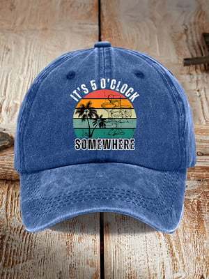 Unisex Jimmy Buffett Day Design Print Hat