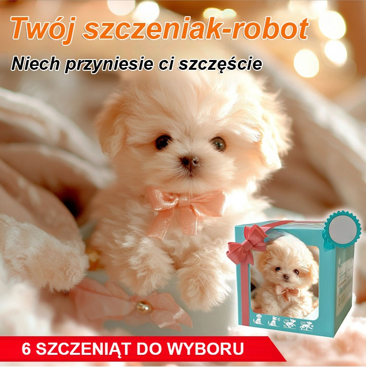Gorąco sprzedając mojego realistycznego szczeniaka robota mój robot szczeniak krótka pluszowa lalka