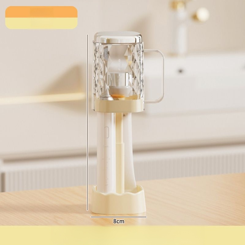 🎉Wielofunkcyjny kubek do płukania ust i elektryczny uchwyt na szczoteczkę do zębów, oszczędza czas i miejsce🎉