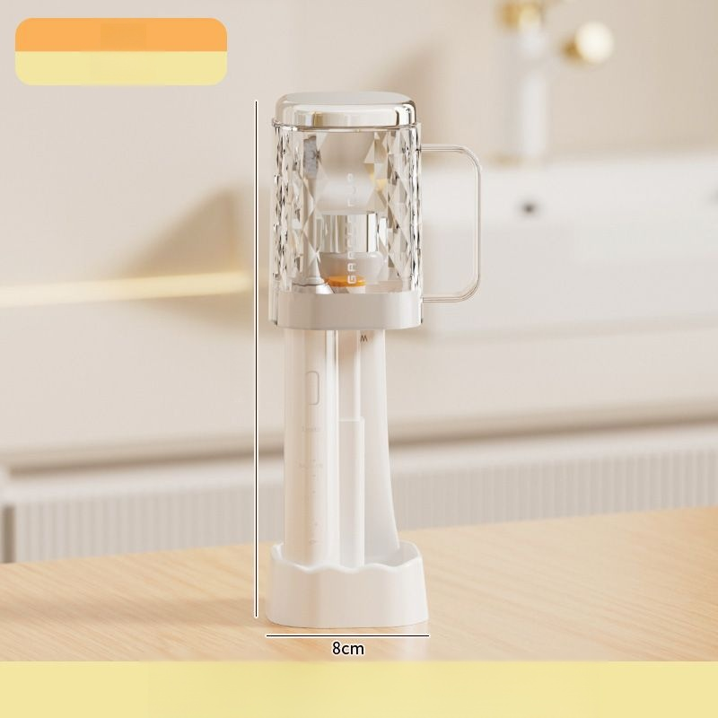 🎉Wielofunkcyjny kubek do płukania ust i elektryczny uchwyt na szczoteczkę do zębów, oszczędza czas i miejsce🎉