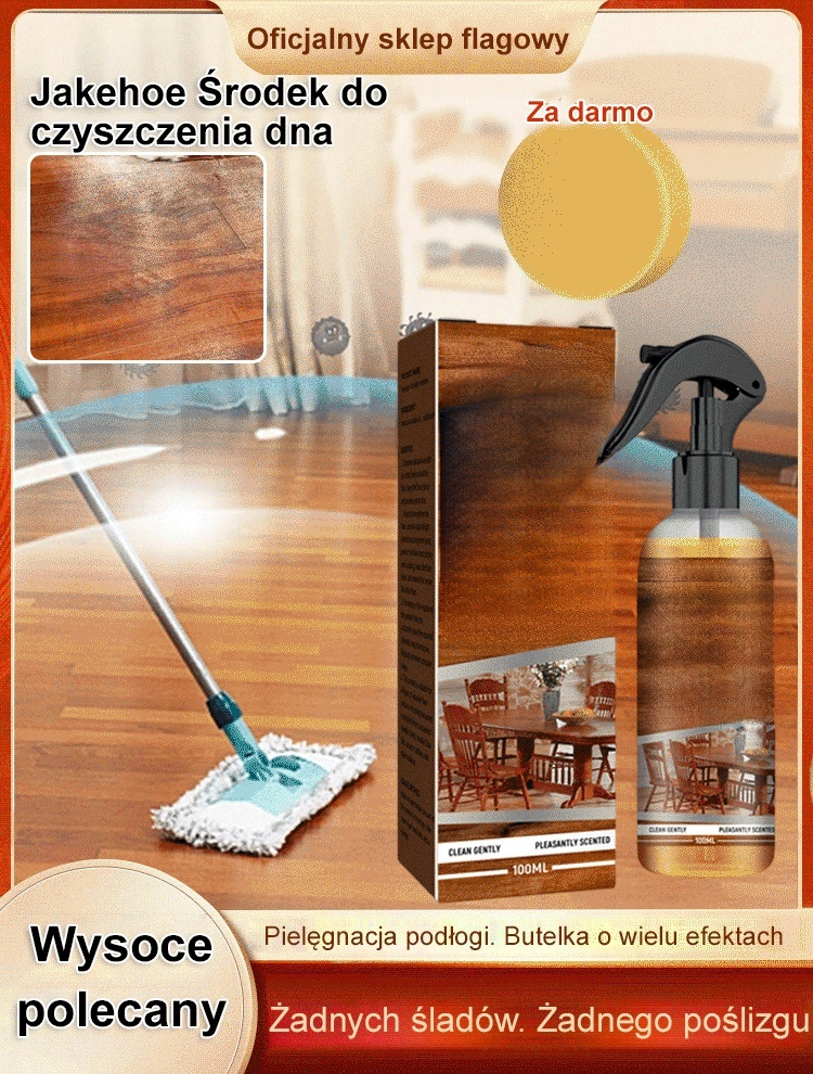 [Dekontaminacja i rozjaśnienie] Jakehoe Floor Cleaner