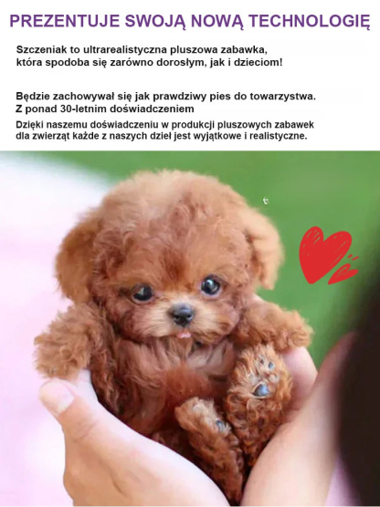 Gorąco sprzedając mojego realistycznego szczeniaka robota mój robot szczeniak krótka pluszowa lalka