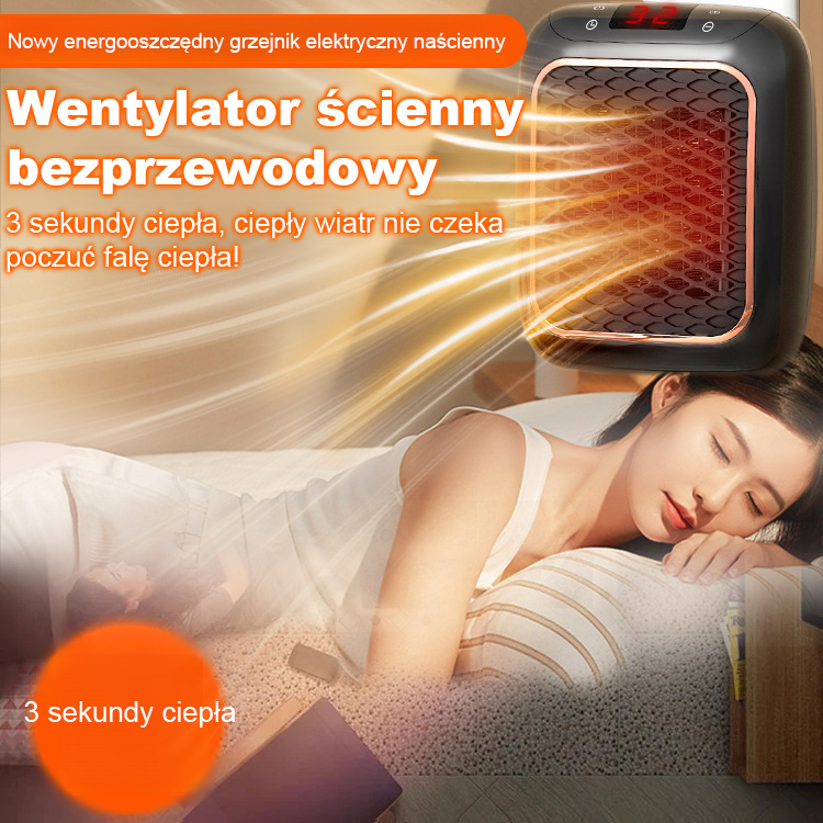 🔥Ciepło jest wszędzie – poznaj bezprzewodowy grzejnik ścienny🔥