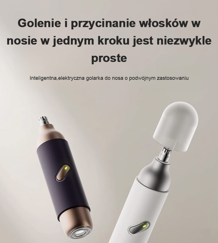 🔥Konstrukcja z dwiema głowicami sprawia, że ​​oczyszczanie twarzy jest bardziej kompleksowe i wygodne🔥