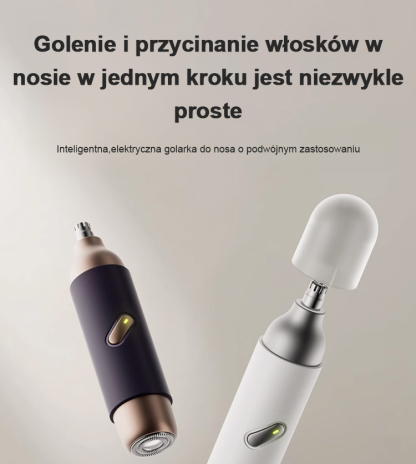 🔥Konstrukcja z dwiema głowicami sprawia, że ​​oczyszczanie twarzy jest bardziej kompleksowe i wygodne🔥