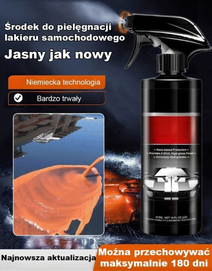🔥Mindent egyben autófényezési bevonat: 💡Mélyreható ápolás, fokozza a fényt és hosszan tartó védelmet nyújt