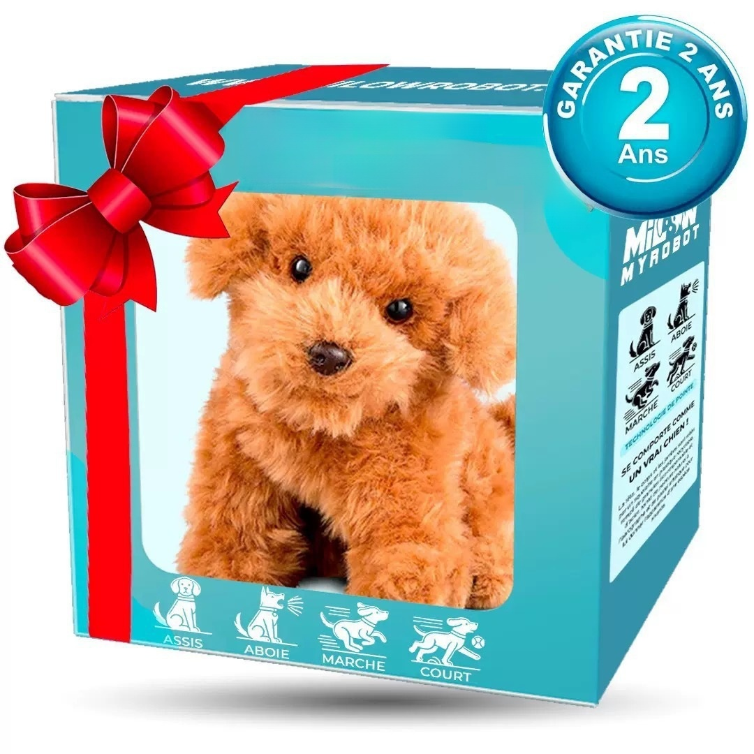 ✨ Starannie wykonany przez niemieckich inżynierów, wykonany z nanobiomateriału — niezwykle realistyczna figurka psa 🐶