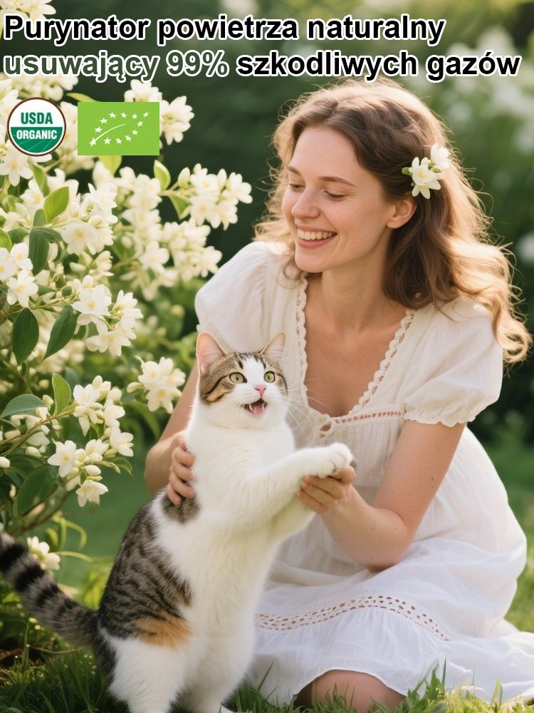 🌿 【Woń roznosząca się na tysiące mil】 Pełen aromatu wodospad jaśminowy, gdy rozkwita, można go poczuć na całej ulicy