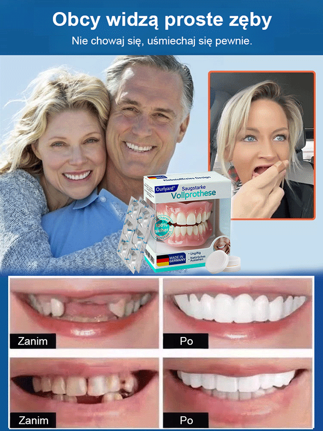 Odzyskaj swój uśmiech w 2 minuty! 🦷 Koniec z drogim dentystą!