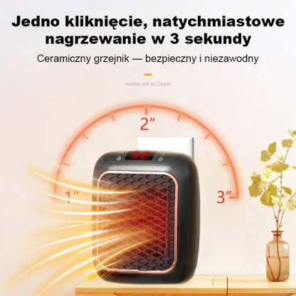 🔥Ciepło jest wszędzie – poznaj bezprzewodowy grzejnik ścienny🔥