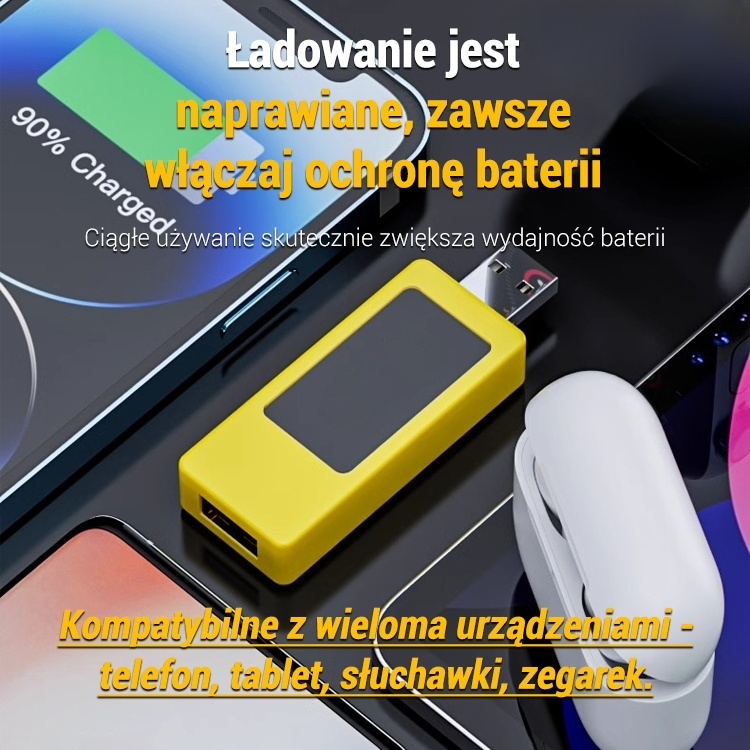 🔥Odśwież swoją baterię i wydłuż czas działania baterii w telefonie🔥