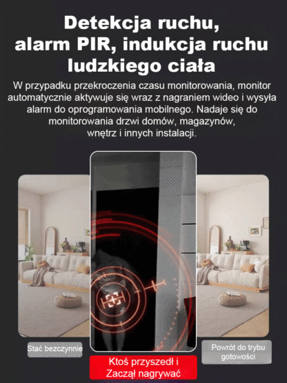 Bez kabli, bez Wi-Fi, idealne monitorowanie! 🔍