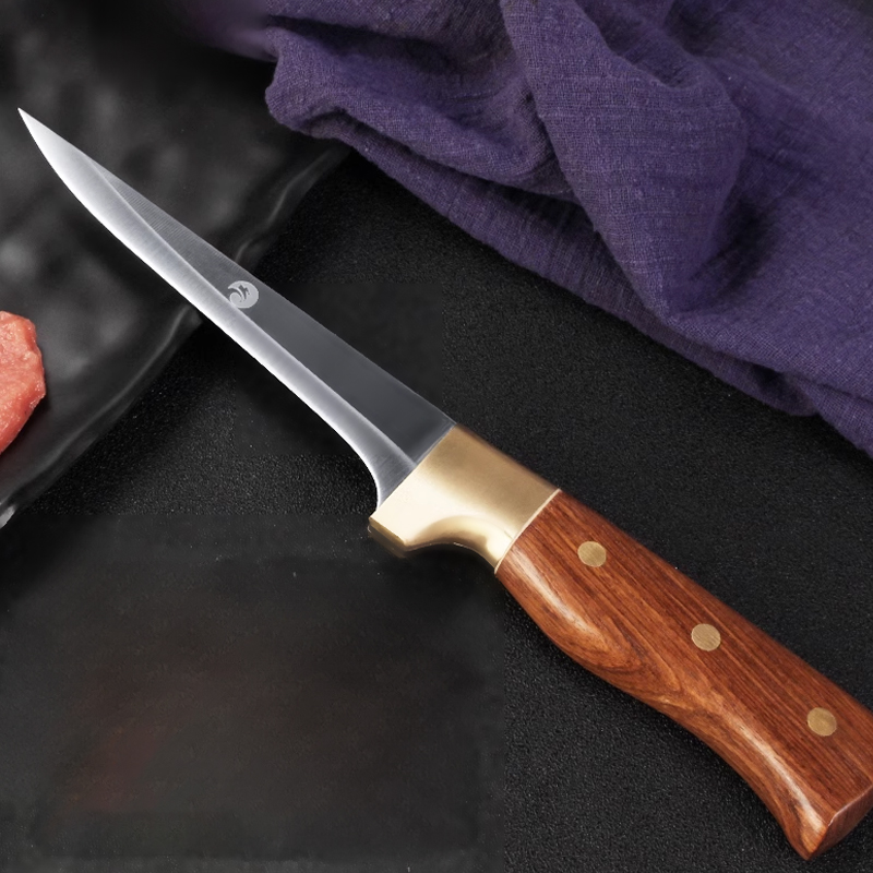 🛠️Nóż kutego ze stali stopowej 60 razy, twardość zwiększona 5-krotnie, w 30 sekund łatwo pokroisz kurczaka!