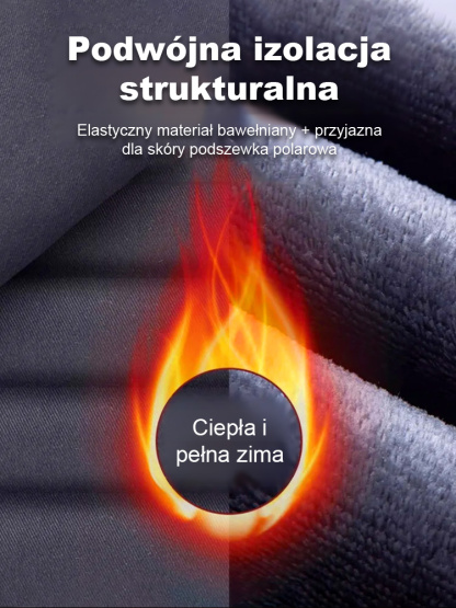 🔥 Męskie Ocieplane Spodnie Jesienno-Zimowe – Ciepło, Wygoda i Style bez Kompromisów!