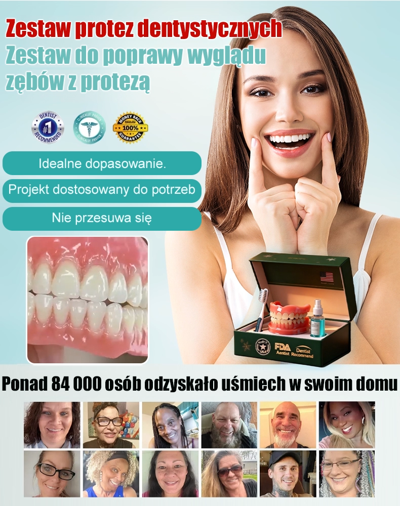 Odzyskaj swój uśmiech w 2 minuty! 🦷 Koniec z drogim dentystą!