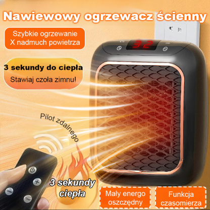 🔥Ciepło jest wszędzie – poznaj bezprzewodowy grzejnik ścienny🔥